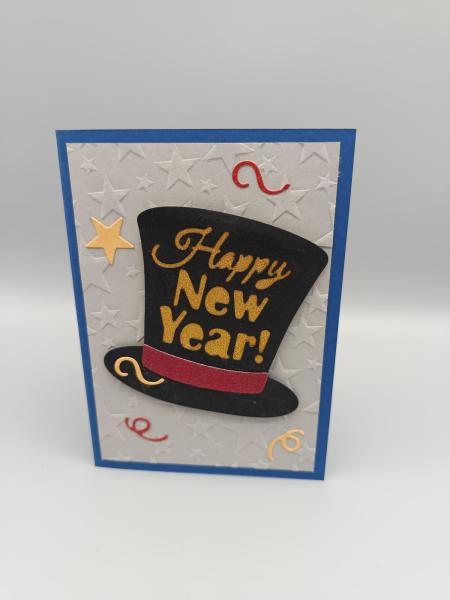 Neujahrsgrußkarte — Happy New Year